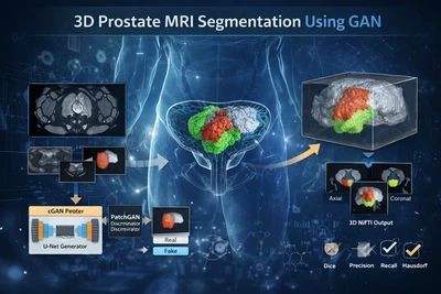 3D Prostate MRI Segmentation Using GAN featured image